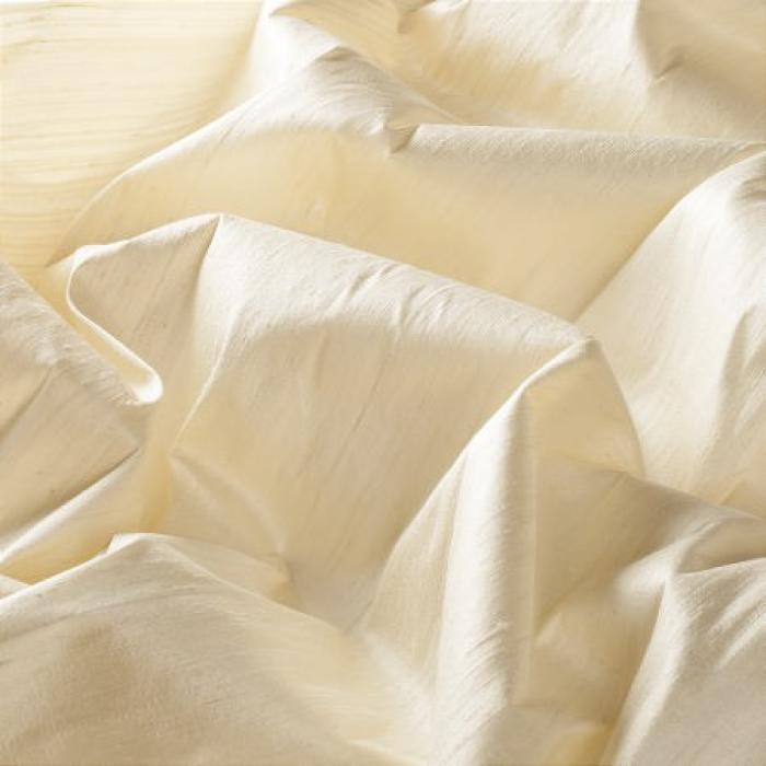 Exklusive Maharadscha Vorhänge JAB Möbelstoffparadies » beige-weiß Seide 1-6653-170
